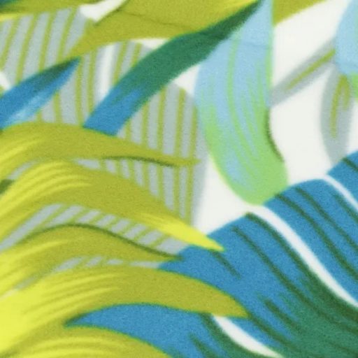 Pikniktakaró Springos 200×200 cm, zöld leveles, alumínium hátlappal