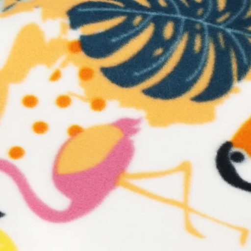 Összecsukható pikniktakaró 150×200 cm, trópusi minta, hordozópánt