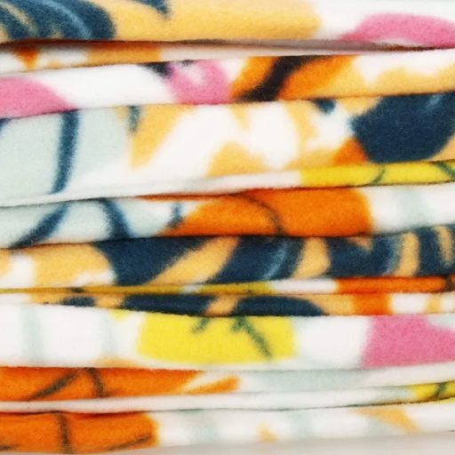 Springos pikniktakaró 200×200 cm, polár/alumínium, trópusi minta