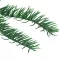 Karácsonyi csillámos zöld dekorág, 58 cm, műanyag