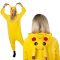 Pikachu kigurumi pizsama, poliészter, kapucnis, 2 zsebes, M méret