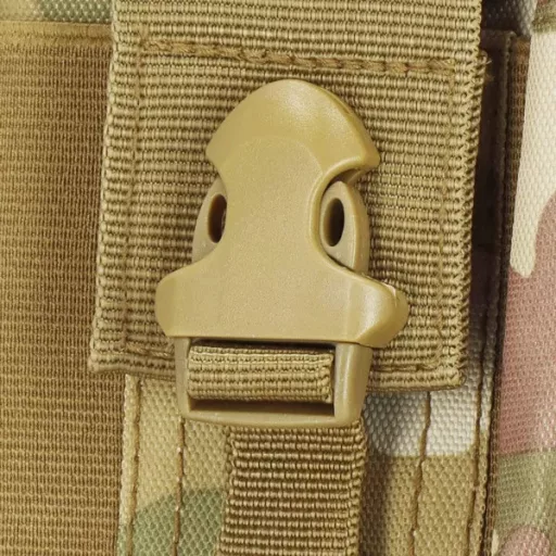 Taktikai poliészter övtáska, katonai zöld, terepminta, 17,5×13×5 cm