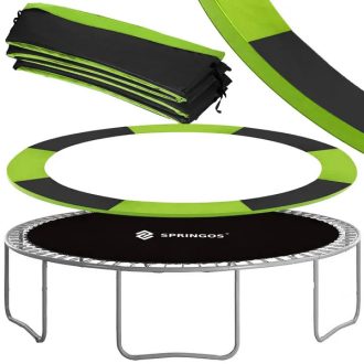   Kerti trambulin védőszegély 305 cm (10FT) PVC/EPE, fekete-zöld