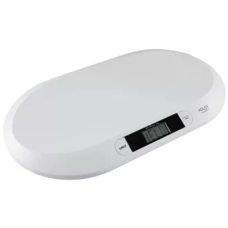   Elektronikus baba- és gyerekmérleg, 20 kg-ig, LCD kijelző, 0,01 kg pontosság