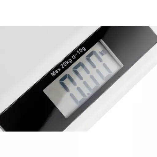 Elektronikus baba- és gyerekmérleg, 20 kg-ig, LCD kijelző, 0,01 kg pontosság