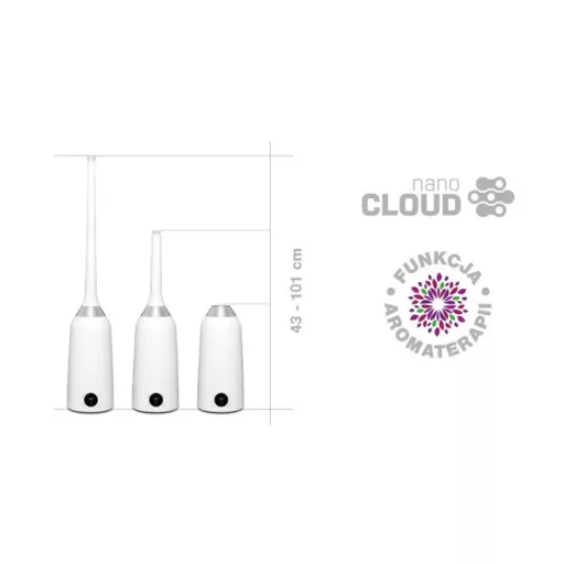 Ultrahangos párásító 6 l aromaterápiával, LCD kijelzővel, távirányító