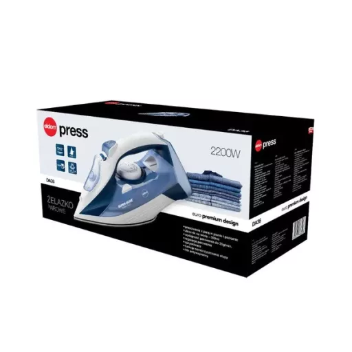 DA36 gőzölős vasaló, 2200 W, kerámia talp, 300 ml tartály