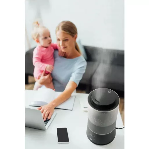 Ultrahangos párásító 3,2 l, LCD kijelző, távirányító, 350 ml/h