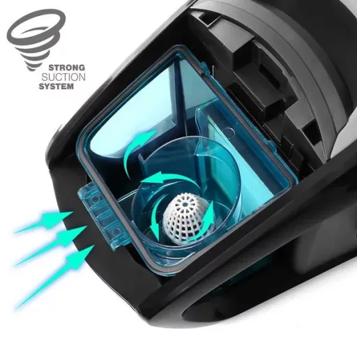 IDEAL ID5901 ciklonikus porzsák nélküli porszívó 770 W 1,5 l HEPA