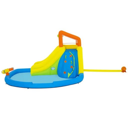 Bestway 53478 felfújható vízi játszótér csúszdával és fúvóval