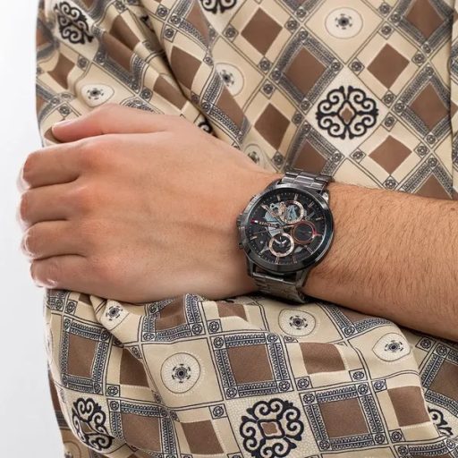 Tommy Hilfiger Henry férfi karóra, szürke acél szíj, 44 mm, WR50