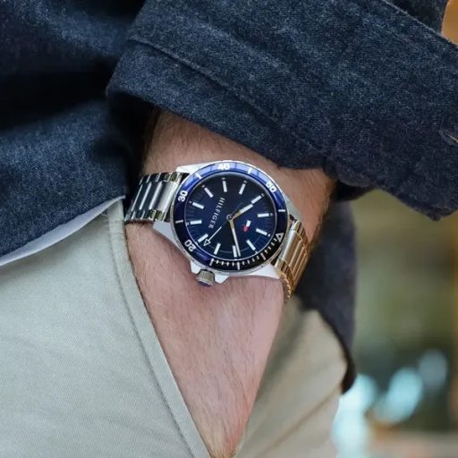 Tommy Hilfiger Logan férfi karóra, rozsdamentes acél, 43 mm, WR50