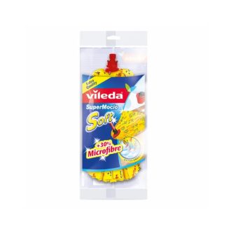   Vileda SuperMocio Soft csíkos mop póthegy, viszkóz, extra nedvszívás